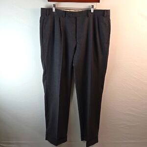 Lauren Ralph Lauren Gray 120s Wool Cashmere Men's Dress Pants Sz 36W X 30L